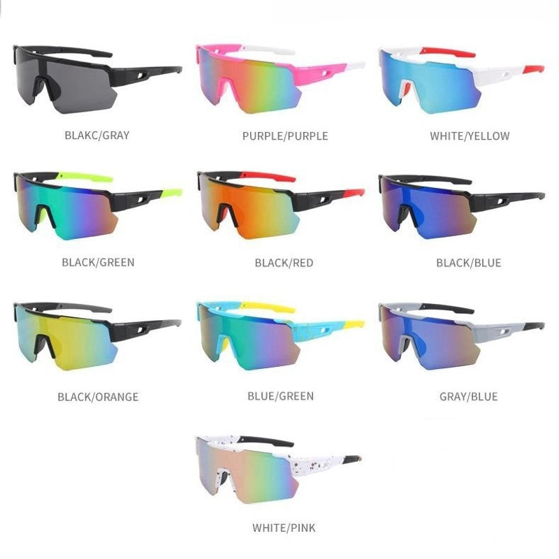 Basic Minimalist Solid Color Pc Square Frameless Glasses