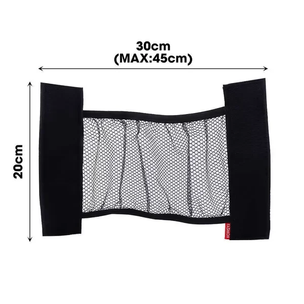 New Trunk Elastic Mesh Fixed Straps Auto Organizer Extinguisher Storage Net Seat Fixing Bag Car Interior Accessories