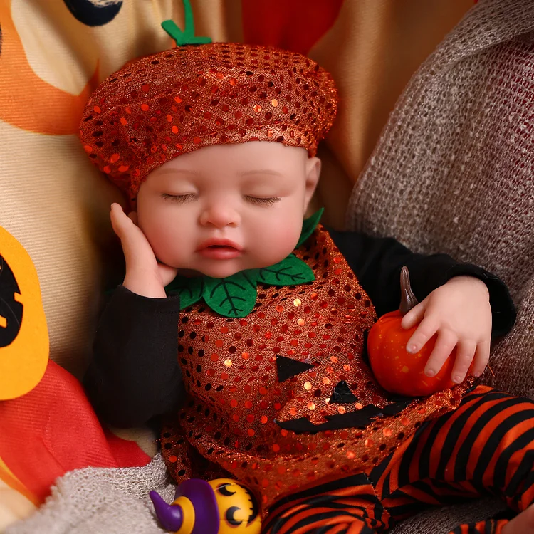 Babeside Nancy 12''/16" Realistic Silicone Halloween Baby Little Infant Girl Dress Up The Night