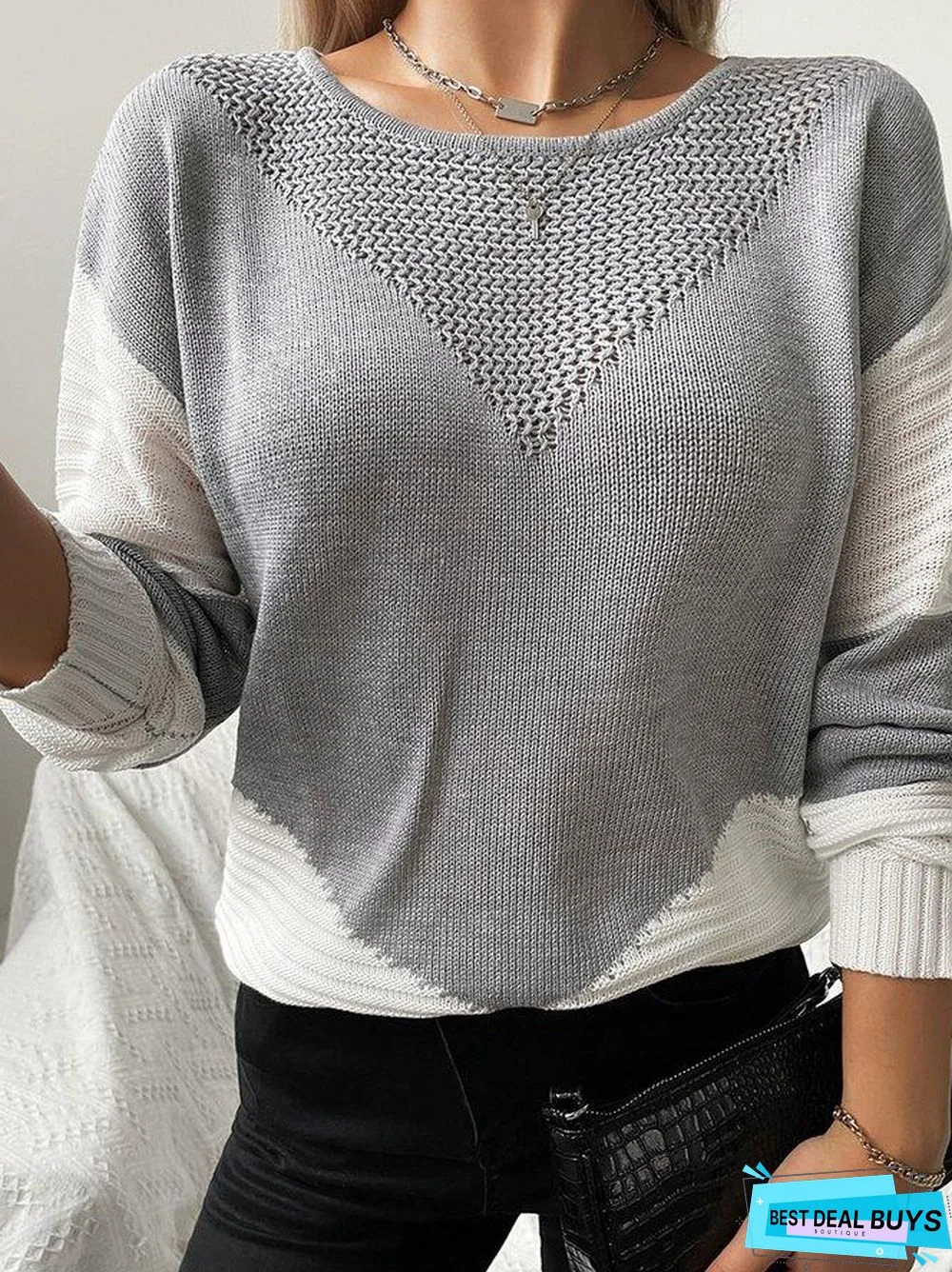 Casual Shift Sweater