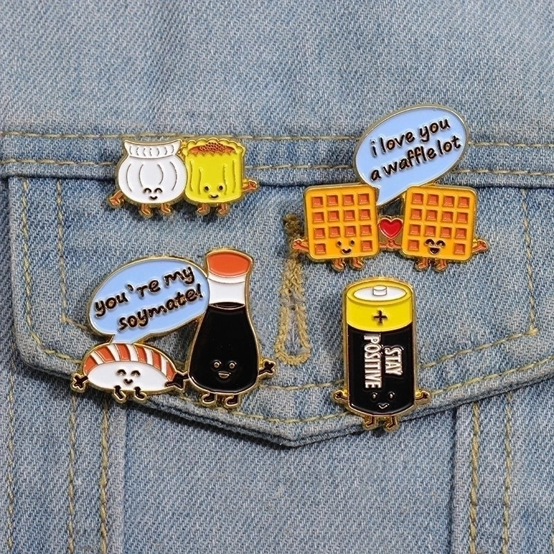 Cartoon Style Cute Modern Style Geometric Alloy Plating Women’s Brooches