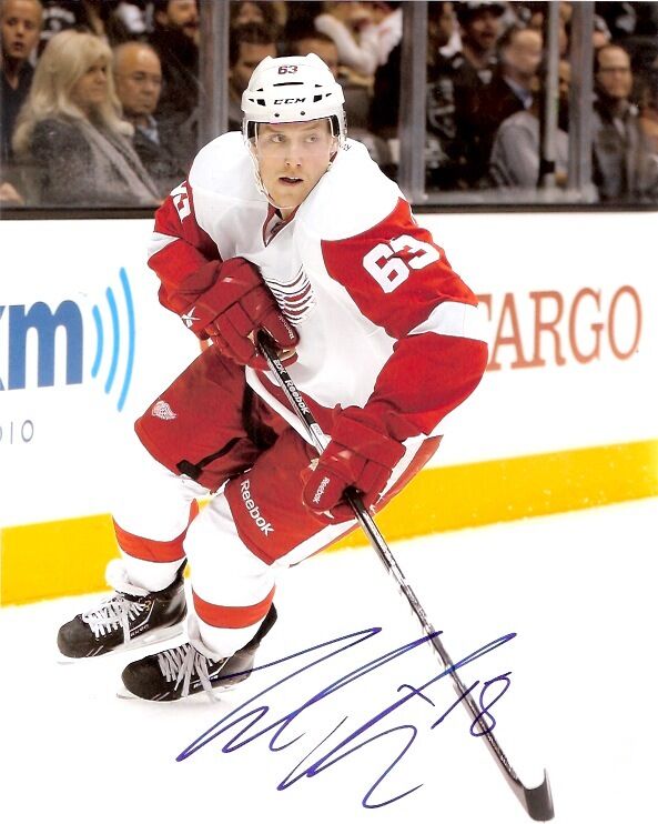 Detroit Red Wings Jokaim Andersson Signed Autographed 8x10 Photo Poster painting COA A