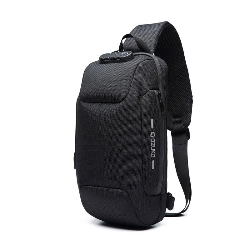 Anti-theft Waterproof Solid Crossbody Bag