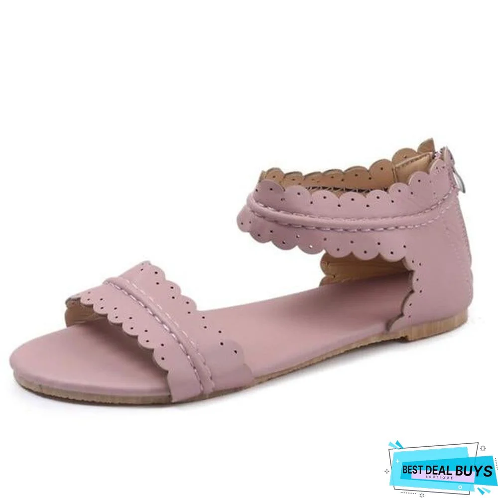 Women Beach Vacation Big Size 43 Edges Sandals Comfortable Leisure Casual Shoes