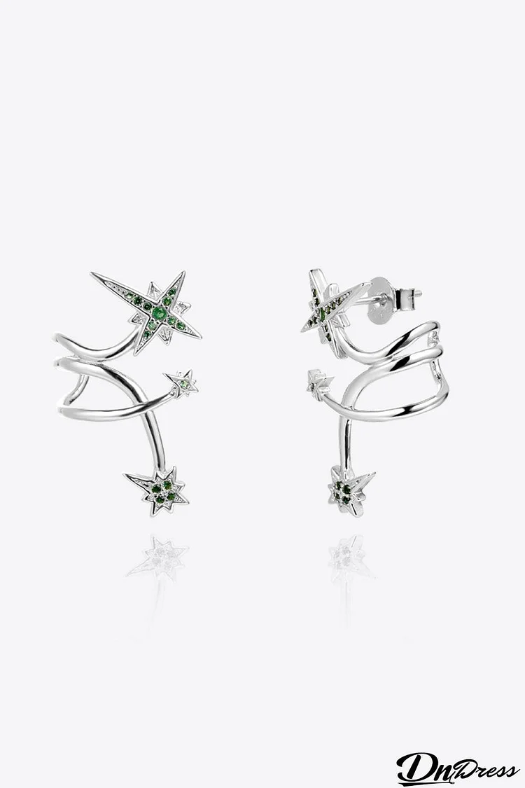 Zircon 925 Sterling Silver Earrings