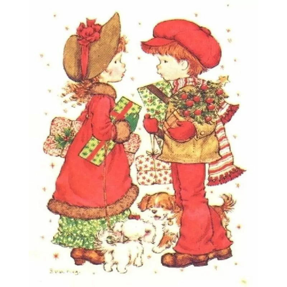

Cartoon Girl - Round Drill Diamond Painting - 30*40CM, 501 Original