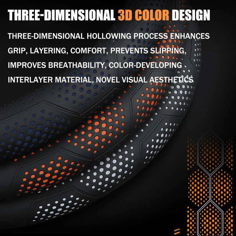 Ultra-thin carbon fiber sports car steering wheel cover