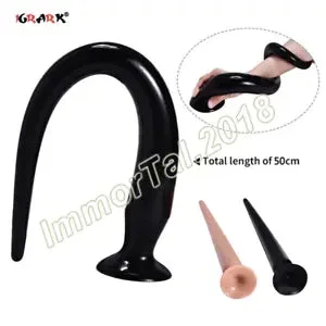 long analdildo 50cm Super Long Anal Dildo / Huge Silicone Anal Butt Plugs / Erotic Se main image 0