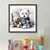 Dog And Bear-11CT/14CT Stamped Cross Stitch 40*40cm/15.75*15.75in tapestrymarket