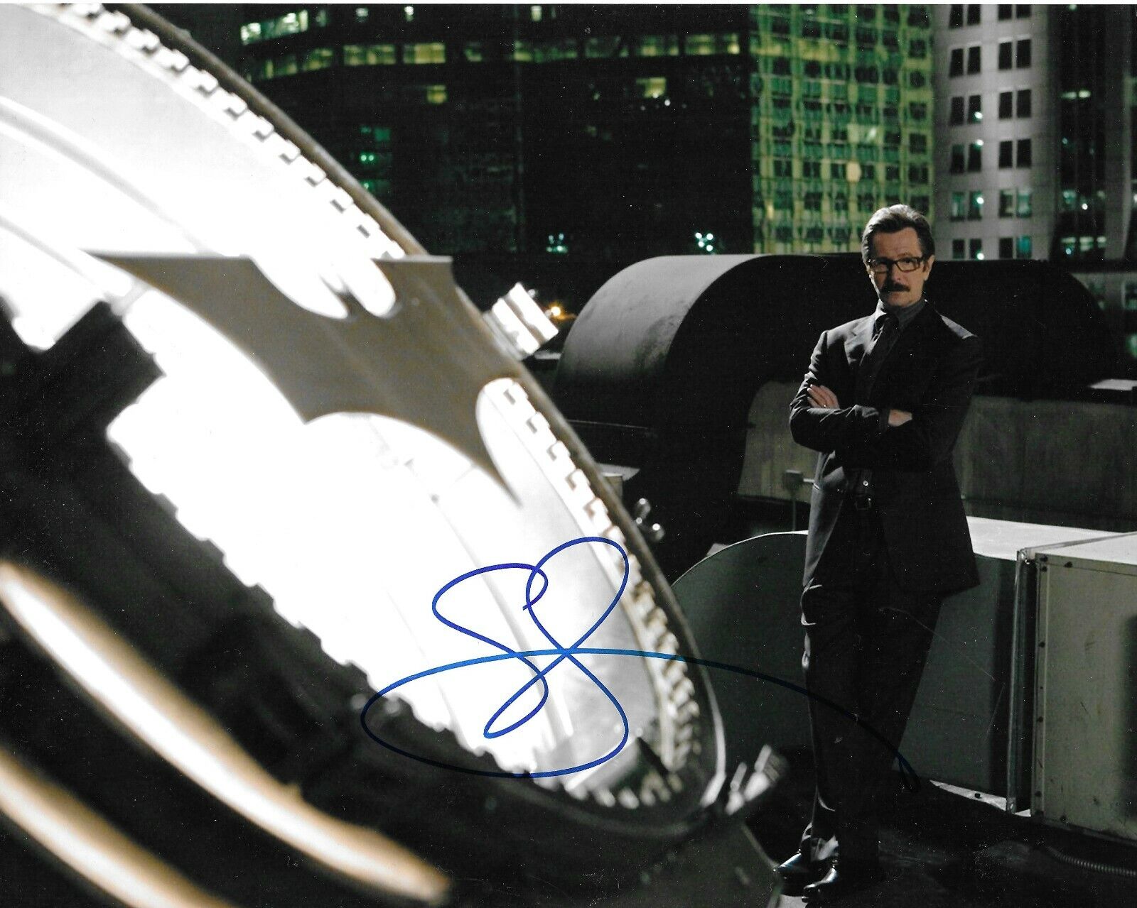 Gary Oldman autograph - signed Batman Photo Poster painting - Darkest Hour