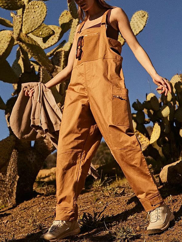 casual plus size pockets minimalist workwear outdoor Women's Jumpsuits
