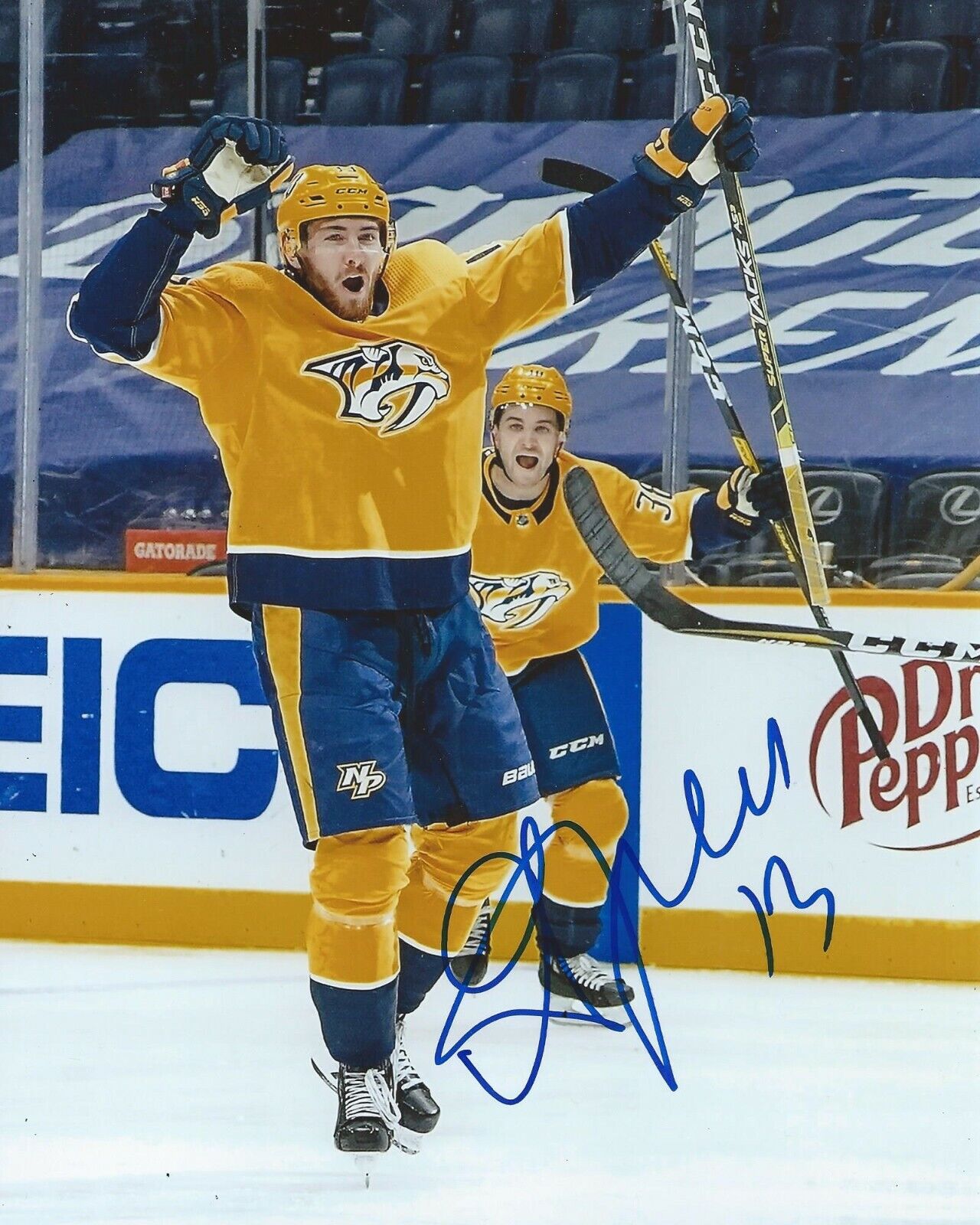 Yakov Trenin Signed 8x10 Photo Poster painting Nashville Predators Autographed COA