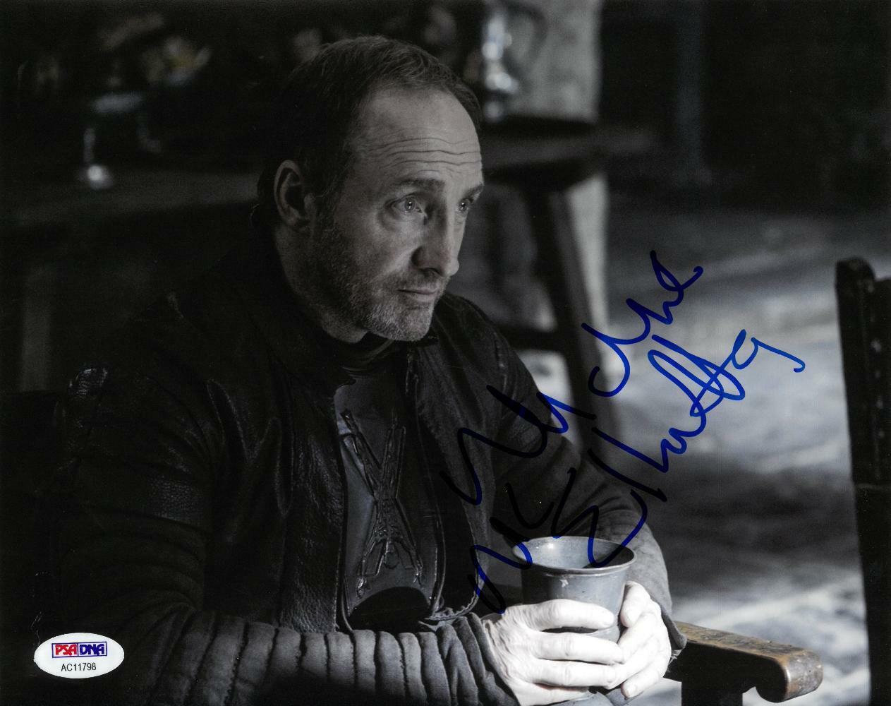 Michael McElhatton Signed Game of Thrones Autographed 8x10 Photo Poster painting PSA/DNA#AC11798