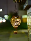 Solar Hanging Hot Air Balloon Lamp IP65 Waterproof Light for Outdoor Garden Yard