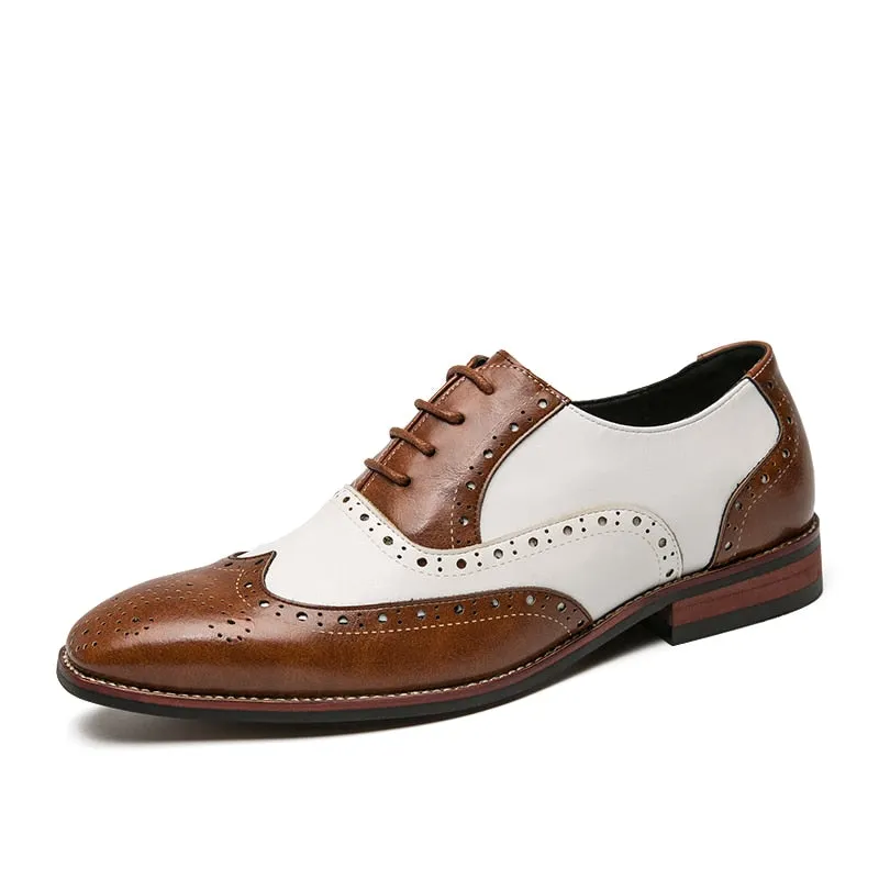 Classic Men's Dress Shoes Handmade Leather Men's Shoes Comfortable Breathable Men Business Shoes Fashion Zapatos De Hombre 38-48