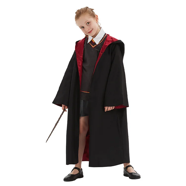 Harry Potter Hermione Granger Dress Costume Hogwarts Gryffindor Uniform For Kids Children Halloween Carnival Suit