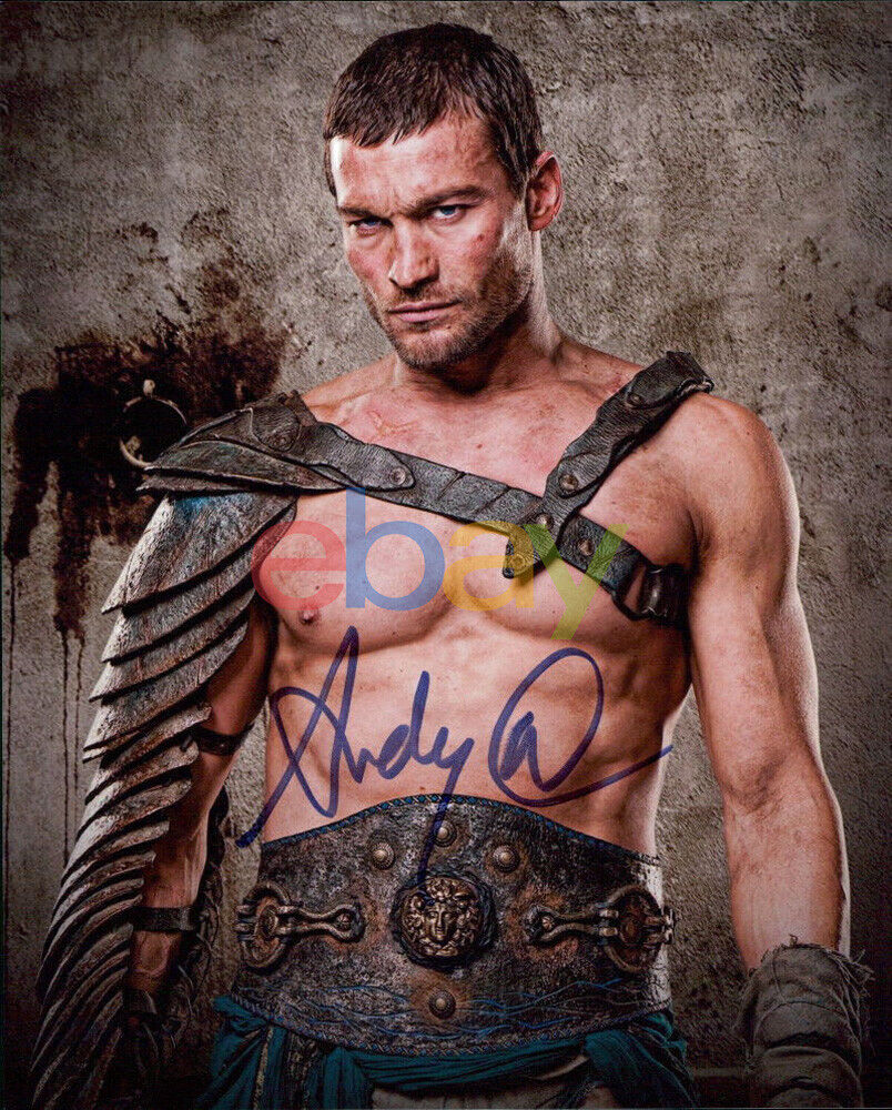 Andy Whitfield (Spartacus) Signed 8x10 Autographed Photo Poster painting reprint