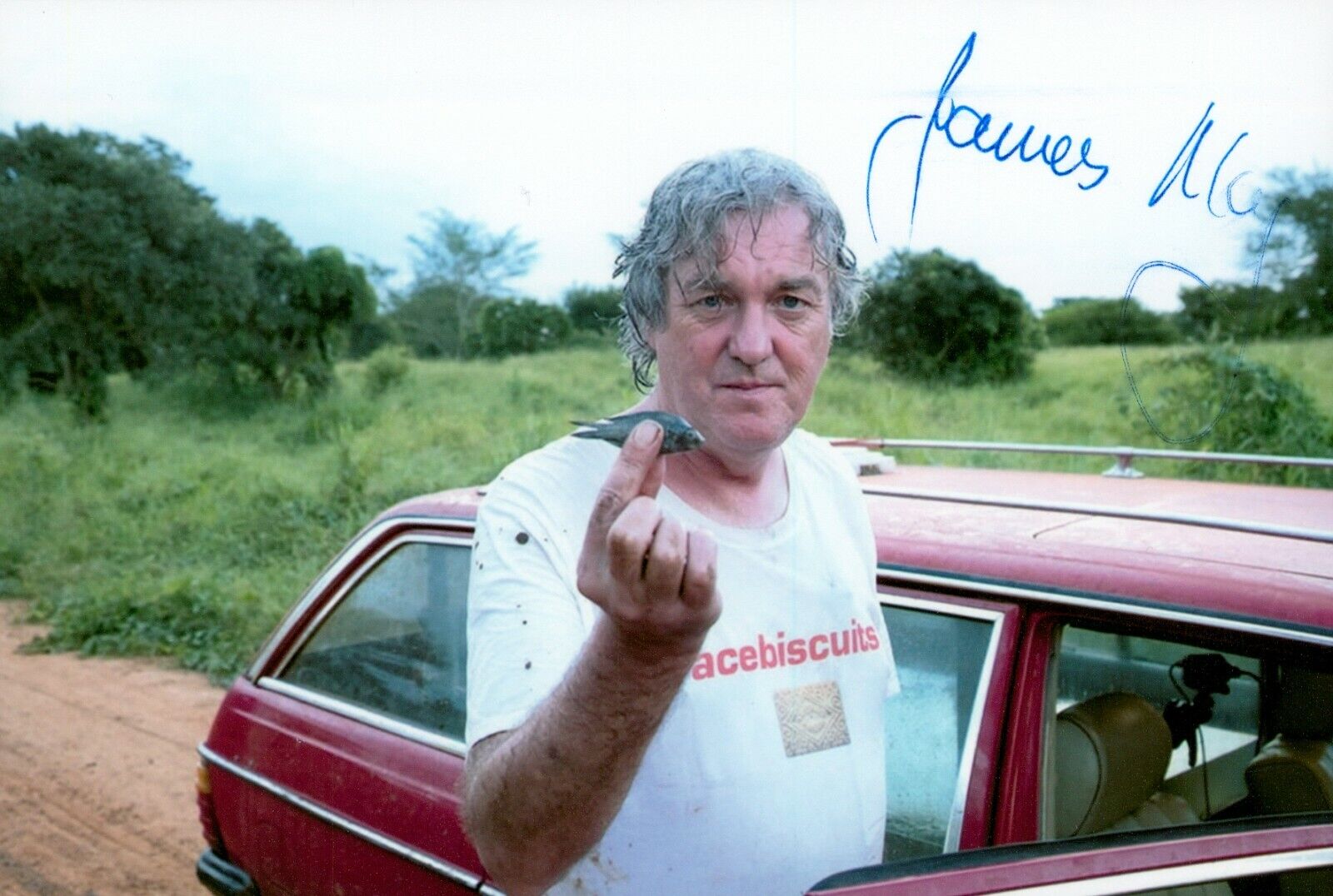 James May Hand Signed 6x4 Photo Poster painting The Grand Tour Top Gear Motoring Autograph + COA