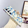 Suitable For Samsung S25 Series Magnetic Anti-Fall Flower Mobile Phone Case