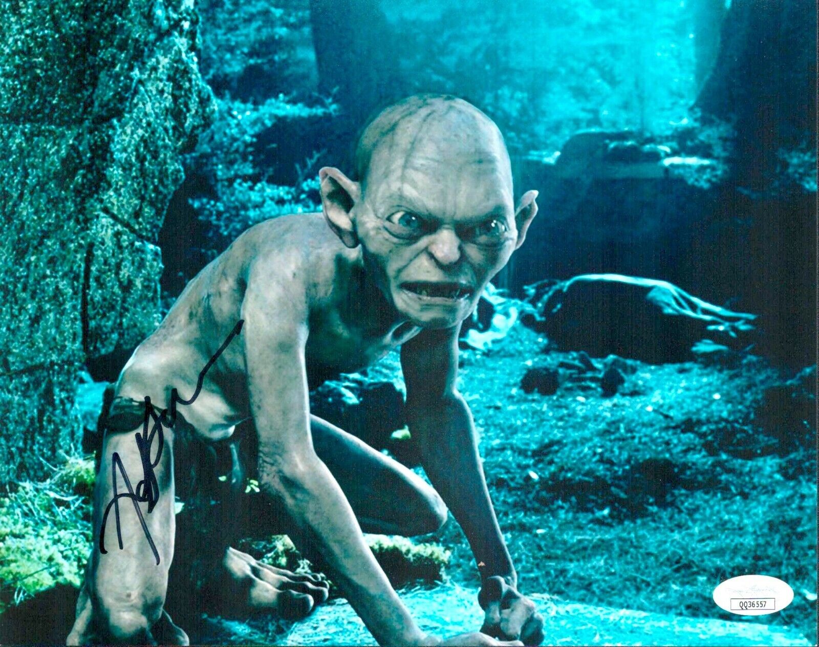 Andy Serkis LORD OF THE RINGS GOLLUM Signed 8x10 Photo Poster painting Autograph JSA COA Cert