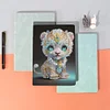 5D Diamond Mosaic Notebook 50 Pages DIY Partial Special Shaped Drill Journal A5 Chinese Zodiac Notebook Kit