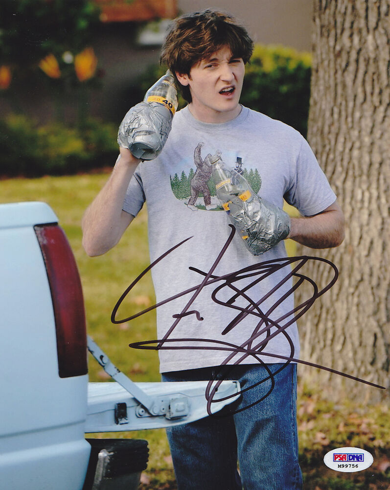 Lucas Neff SIGNED 8x10 Photo Poster painting Jimmy Raising Hope PSA/DNA AUTOGRAPHED