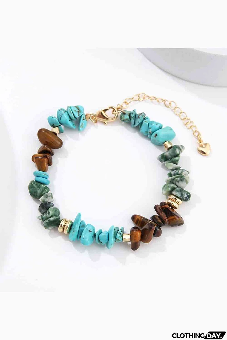 Turquoise & Natural Stone Bracelet