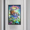 Rainbow Wonderland - runder Bohrer Diamond Painting - 45*70cm (große Größe Teil-AB-Bohrer)