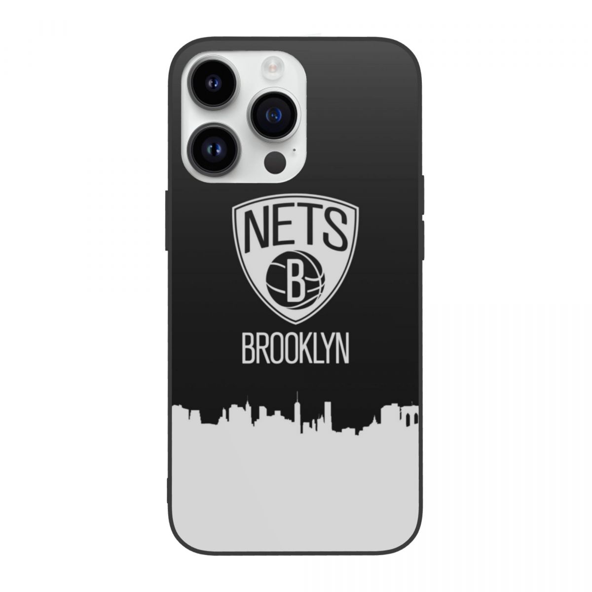 Brooklyn Nets Simple iPhone Case 14