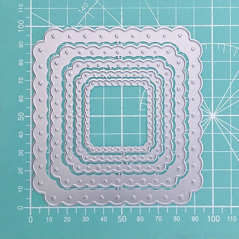 Frame Basic Model Shape Craft Metal Cutting Frame Templates Scrapbooking Embossing Paper Cards Photo Album Craft Stencils Dies