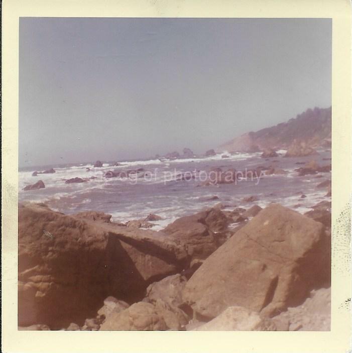 Patrick's Point FOUND Photo Poster painting Color CALIFORNIA COAST Original Snapshot 910 10 B