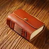 Handmade Portable Mini Notebook in Top-Grain Cowhide