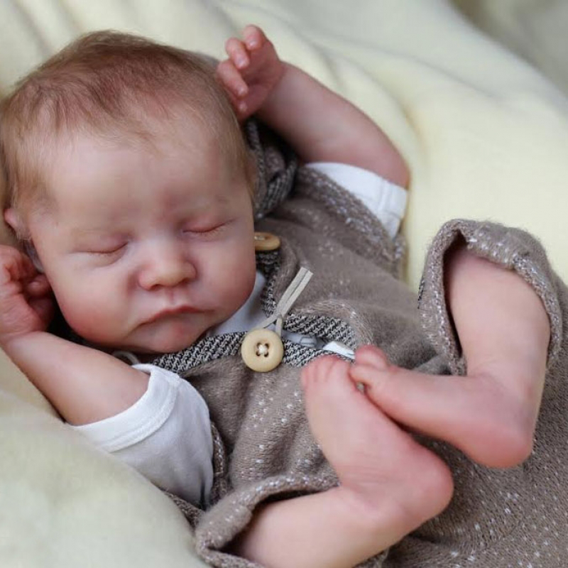 12'' Real Lifelike Boyd Reborn Baby Doll Boy, Lifelike Newborn Baby Dolls with Clothes 2023