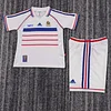 Joyfball 1998 Kids Size Retro France Away Football Shirt 1:1 Thai Quality