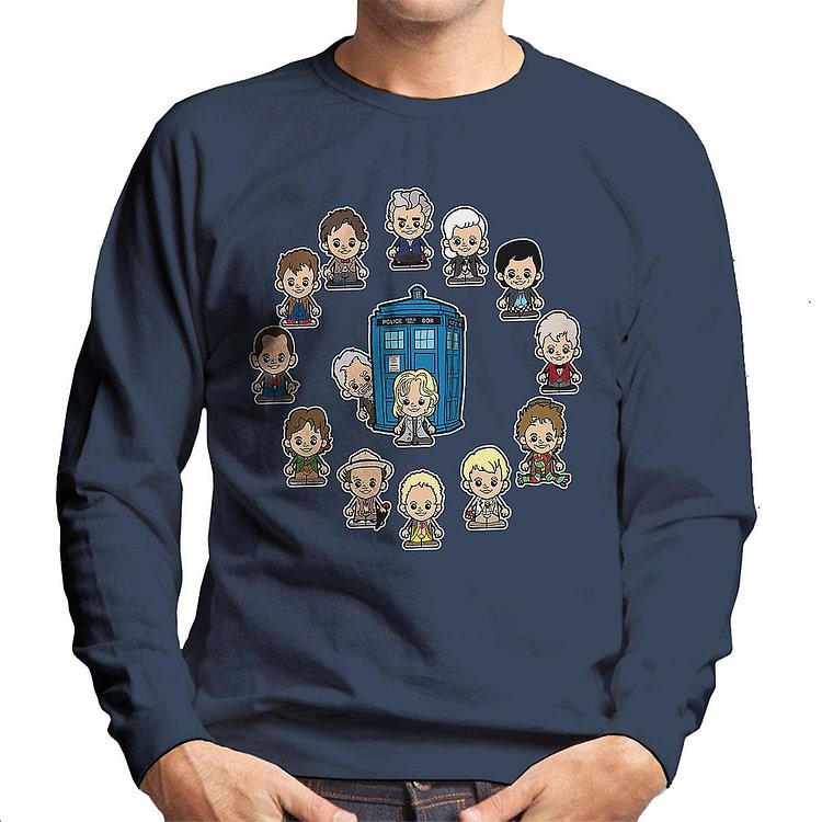 Doctor Who Little Doctors Men's Sweatshirt