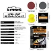 Car Headlight Restoration Set Headlamp Cover Scratch Remover for Car Maintenance