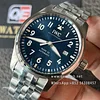 IWC IW328204 Mark XX Stainless Steel Blue Dial Pilot's Watch Super Clone