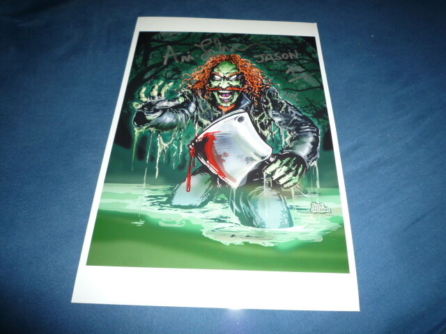 ARI LEHMAN signed autograph In person 8x12 (20x30 cm) FRIDAY 13th JASON VORHEES