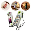 2K Mini Keychain Digital Camera Type-C Charging Retro Small Camcorder with TFT LCD Screen No TF Card for Kids Adults Travel Collectible Gift