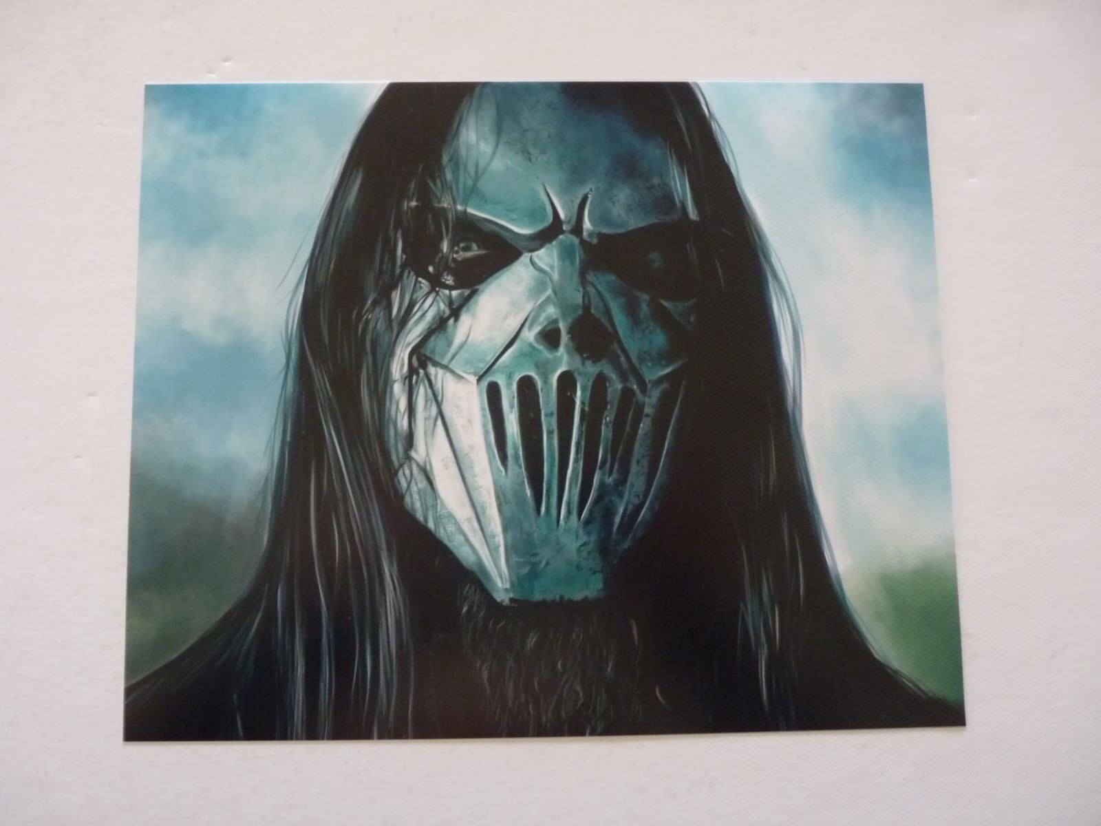 Mick Thompson Slipknot 8x10 Color Promo Photo Poster painting #2