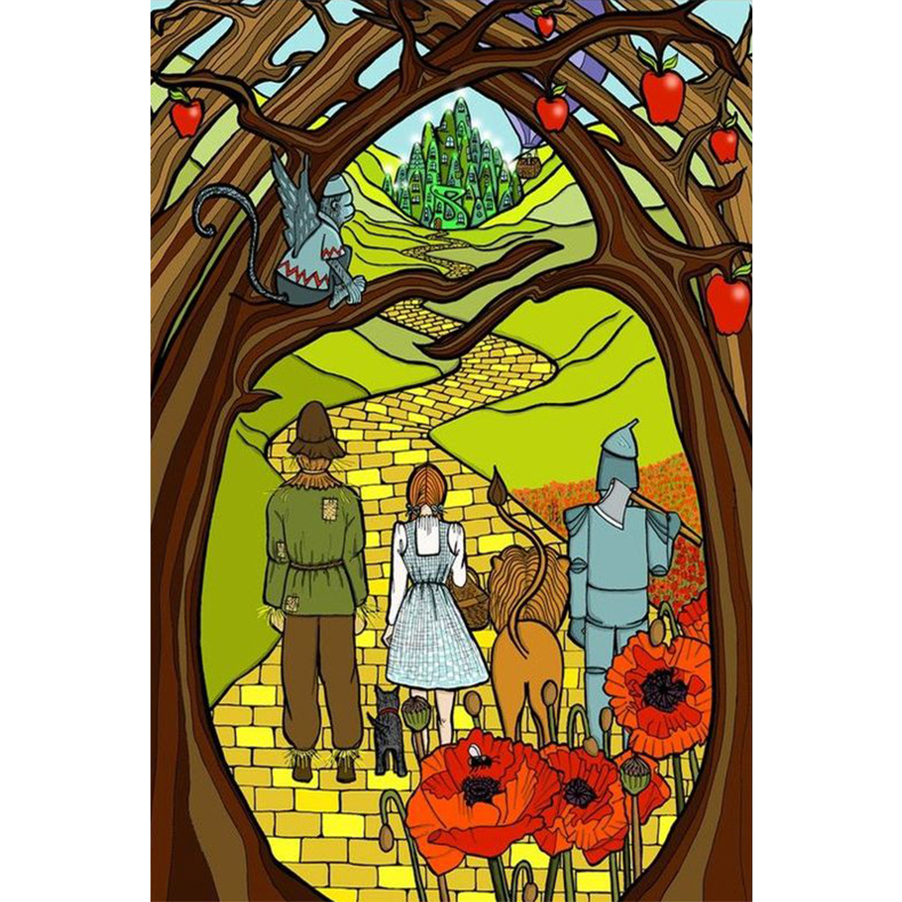 

Fairy Tale - Round Drill Diamond Painting - 30*45CM, 501 Original