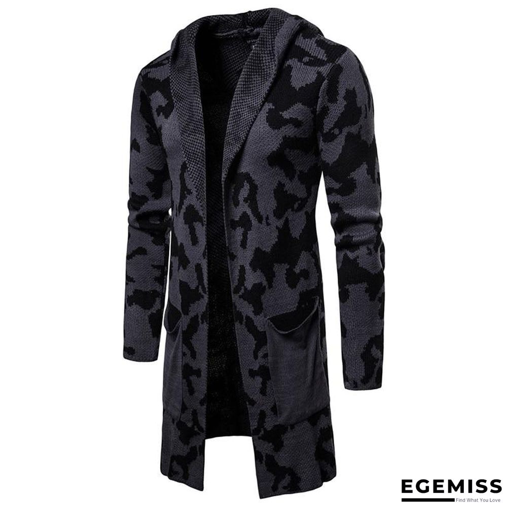 Men Casual Sweater Cardigan Men Winter Hooded Neck Quality Knitted Brand Male Sweaters large size | EGEMISS