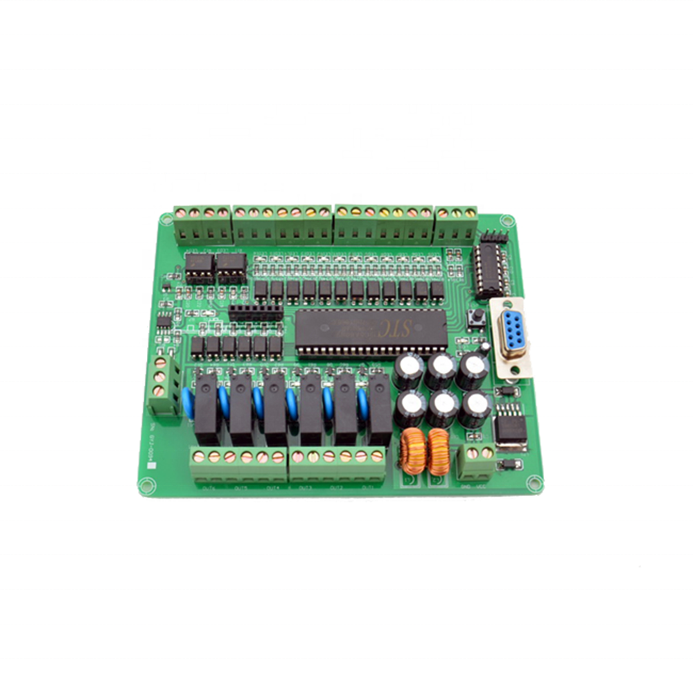 16 Input 6 Output 24v Photo Isolation Relay 232 and 485 Communication MCU Programming Control Board STC12C5A60S2