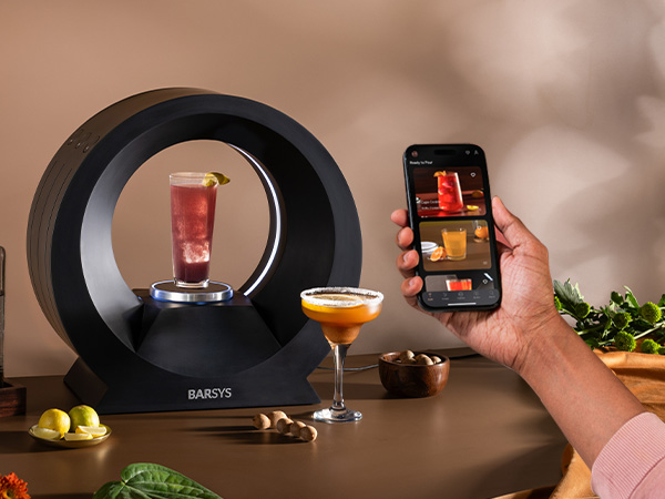 Access Thousands of Custom Recipes with the Barsys App