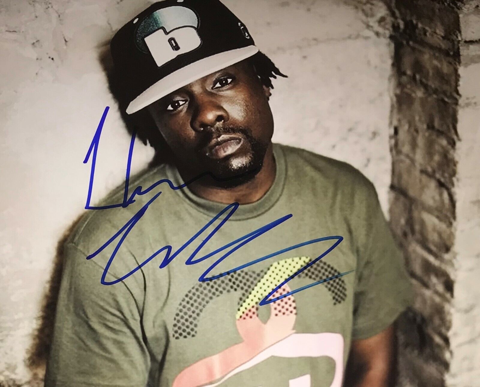 Wale Ambition Album About Nothing Wow That's Crazy Signed 8x10 Photo Poster painting COA E3