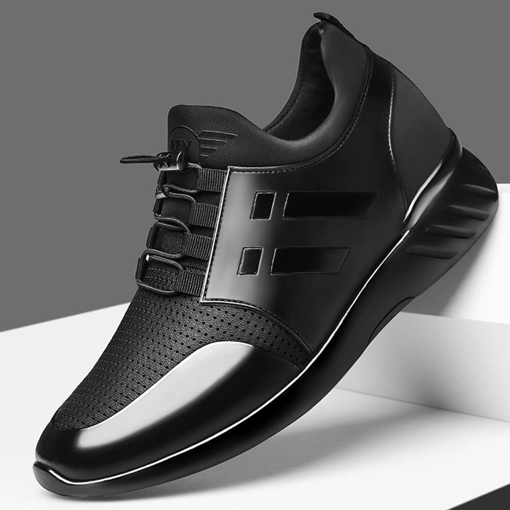 Scarpe Oxford In Pelle Con Rialzo Invisibile Per Uomo – Altezza 8-10 Cm, Suola Antiscivolo, Perfette Per Lavoro E Sera