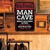 Man Cave - Metal Tin Signs(8*12Inch/12*16Inch) - Garage&Transport