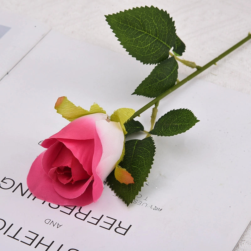 Office Culture/realistic Simulation/rose Simulation For Office Decoration