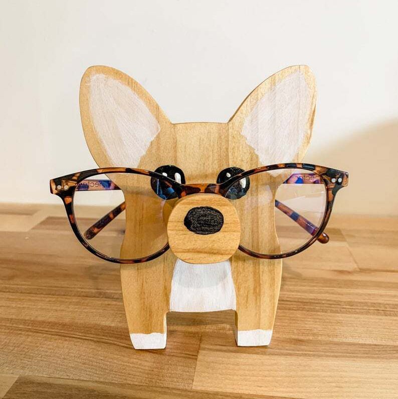 Animal Glasses Stand Art Gift