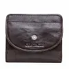 Fashion top layer cowhide ladies wallet trend small card holder